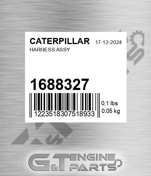168-8327 Harness Assy for CATERPILLAR