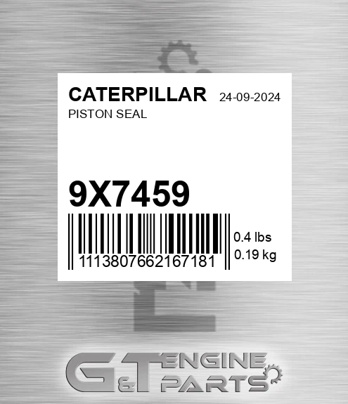 9X-7459 Piston Seal for CATERPILLAR