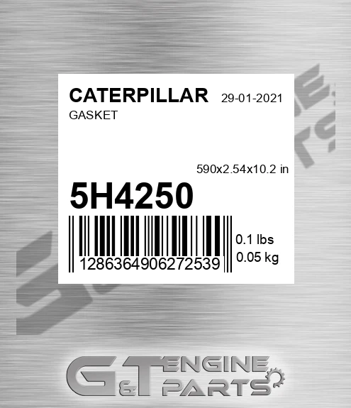 5H4250 Gasket for CATERPILLAR