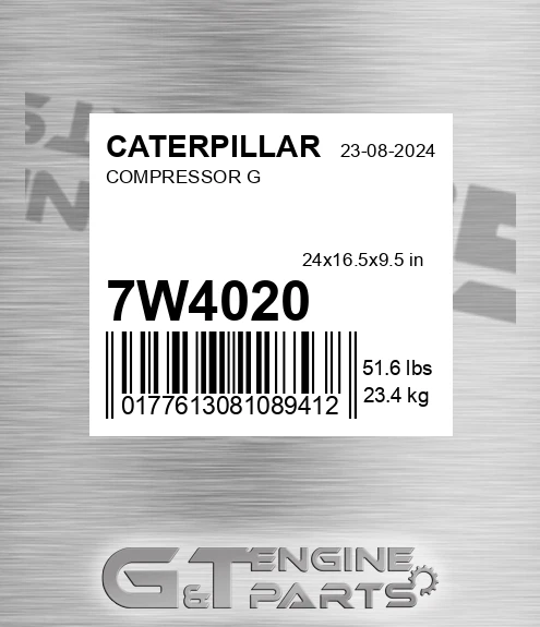 7W4020 Compressor G