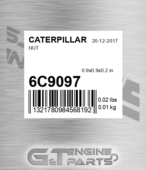 6C-9097 Nut