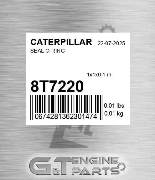 8T-7220 Seal O-ring