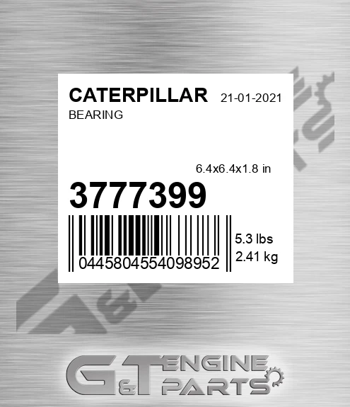 377-7399 Bearing for CATERPILLAR