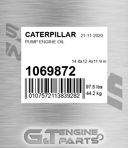 1069872 Pump Engine Oil