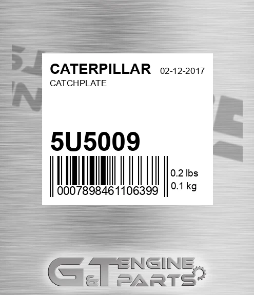 5U5009 Catchplate