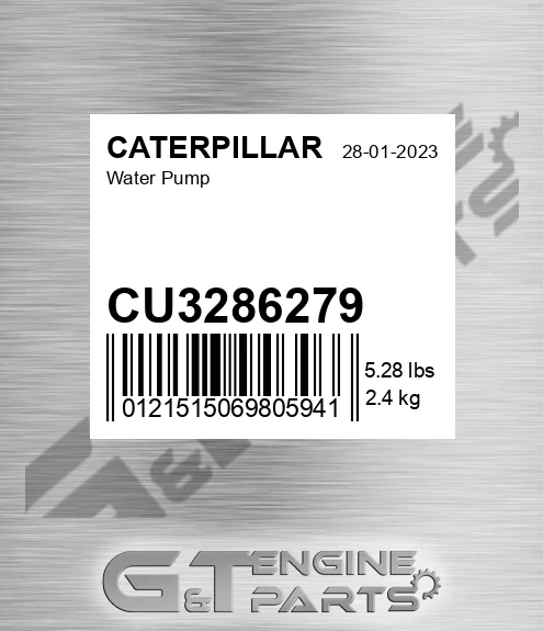 CU3286279 CATERPILLAR Water Pump