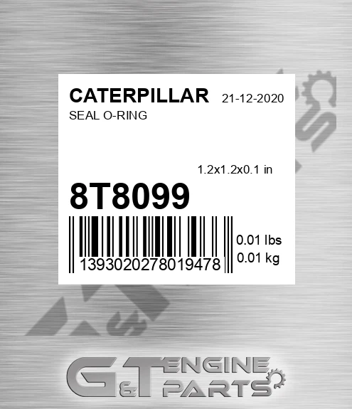 8T-8099 Seal O-ring for CATERPILLAR