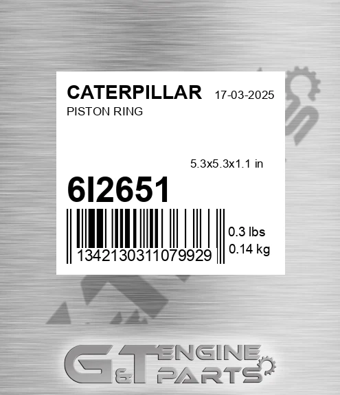 6I-2651 Piston Ring