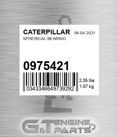 097-5421 Spherical Bearing for CATERPILLAR
