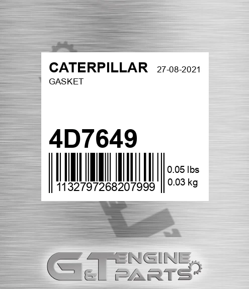 4D7649 Gasket
