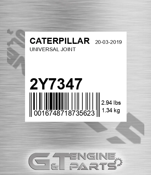 2Y-7347 Universal Joint