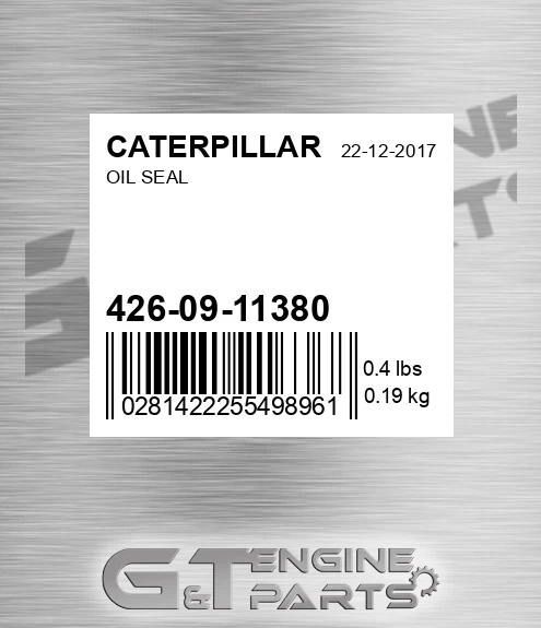 426-09-11380 Oil Seal