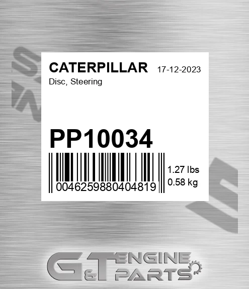 PP10034 Disc, Steering