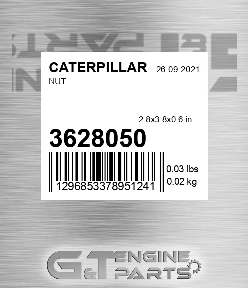 362-8050 Nut