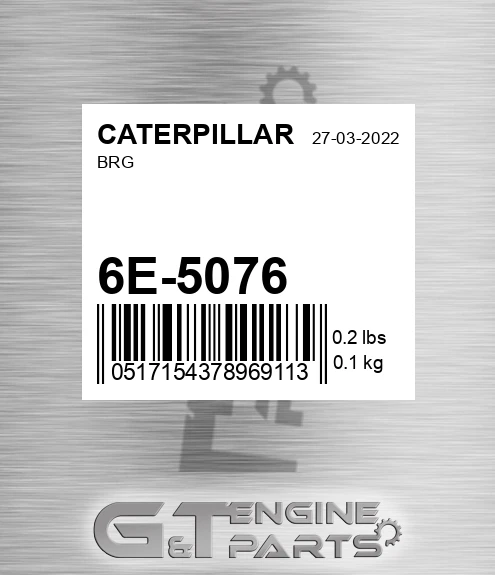 6E-5076 Brg