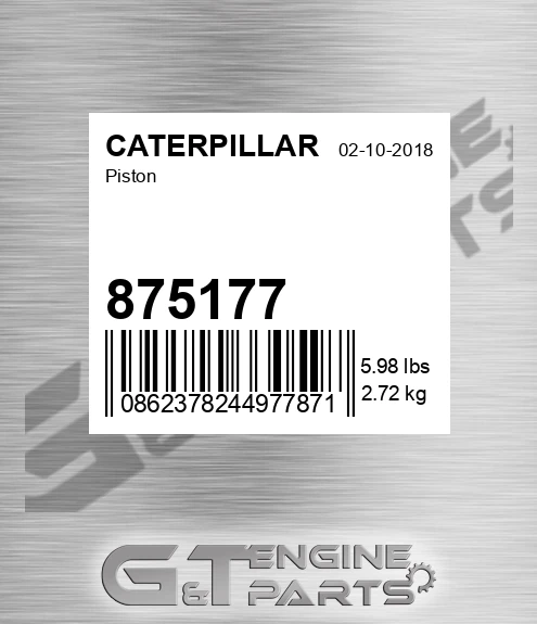 875177 Piston