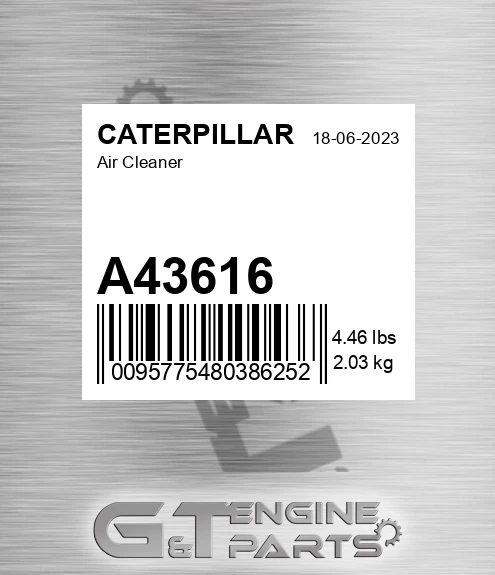 A43616 Air Cleaner