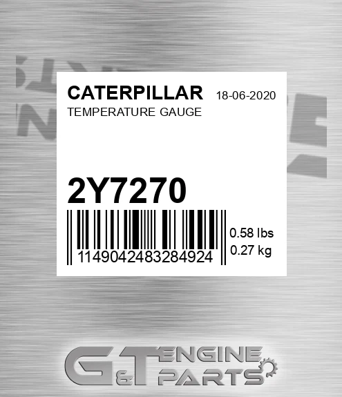 2Y-7270 Temperature Gauge