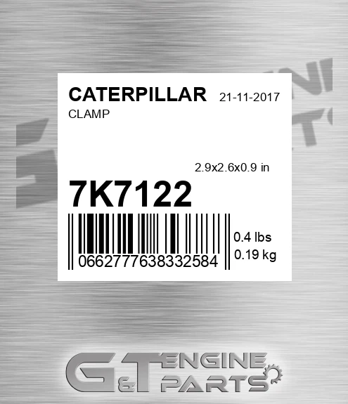 7K7122 Clamp