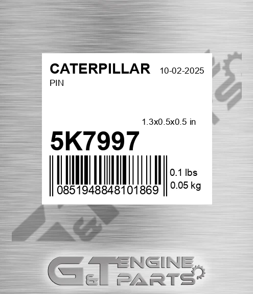 5K7997 Pin for CATERPILLAR