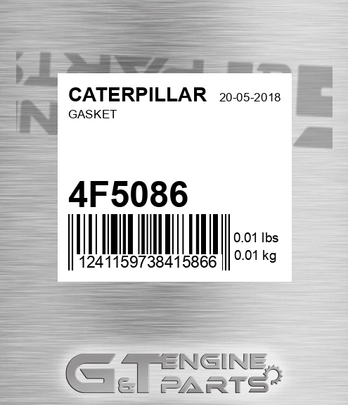 4F5086 Gasket