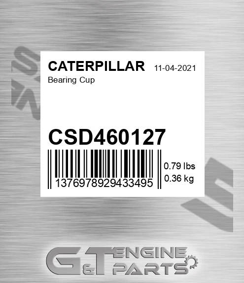 CSD460127 Bearing Cup