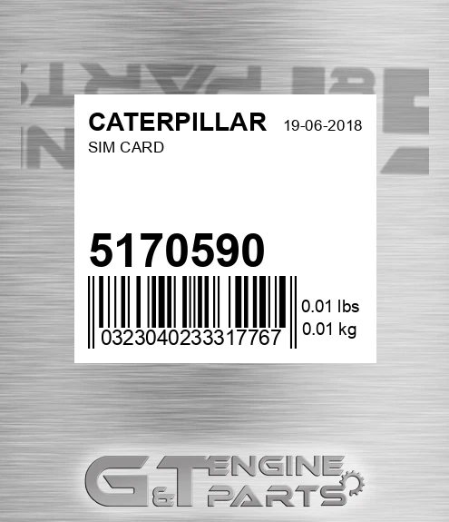 5170590 Sim Card