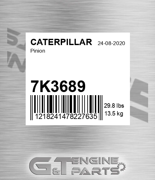 7K3689 Pinion