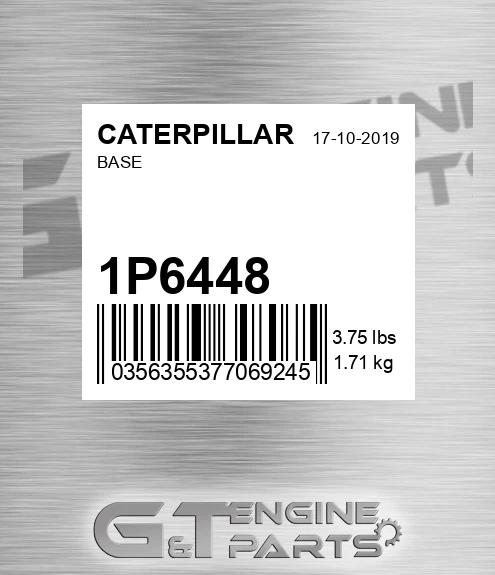 1P-6448 Base for CATERPILLAR