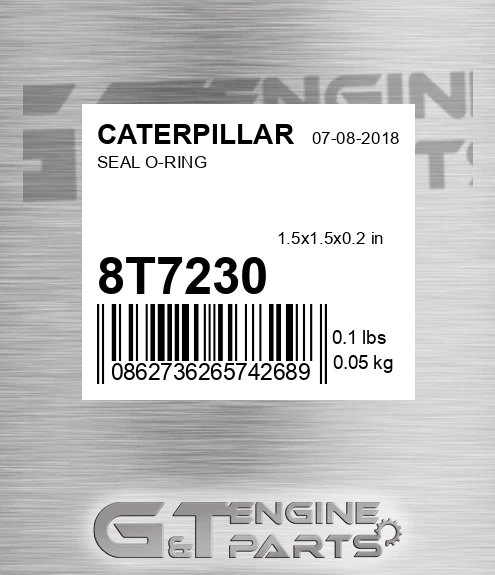 8T-7230 Seal O-ring