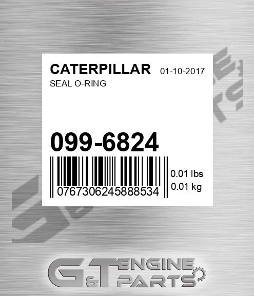 099-6824 Seal O-ring