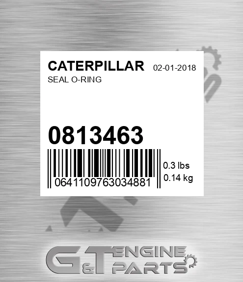 081-3463 Seal O-ring for CATERPILLAR
