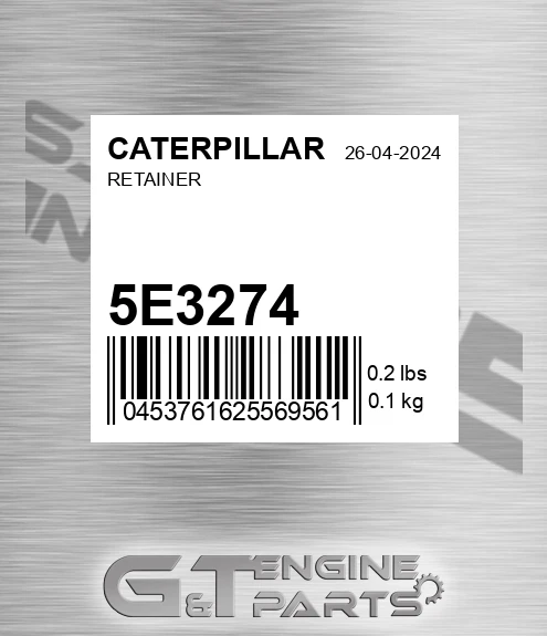 5E3274 Retainer