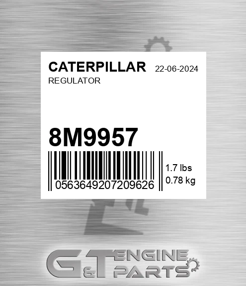 8M9957 Regulator