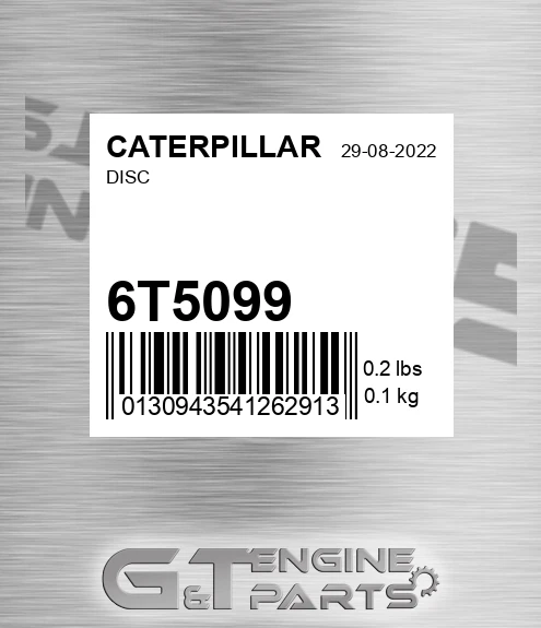 6T5099 Disc