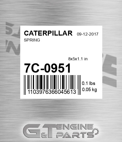 7C-0951 Spring