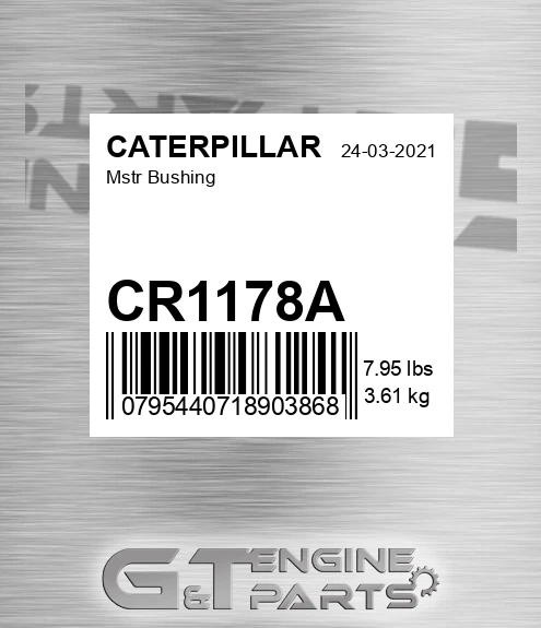 CR1178A Mstr Bushing