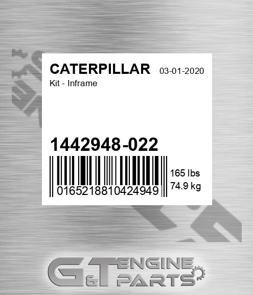 1442948-022 Kit - Inframe for CATERPILLAR