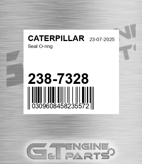 238-7328 Seal O-ring