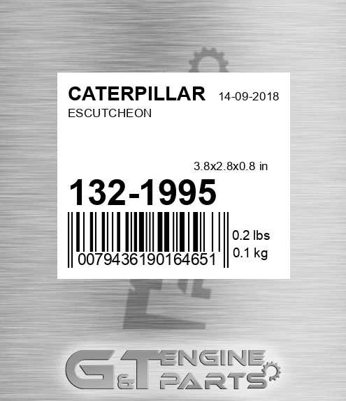 132-1995 Escutcheon