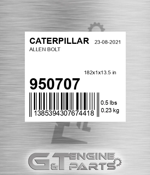 950707 Allen Bolt