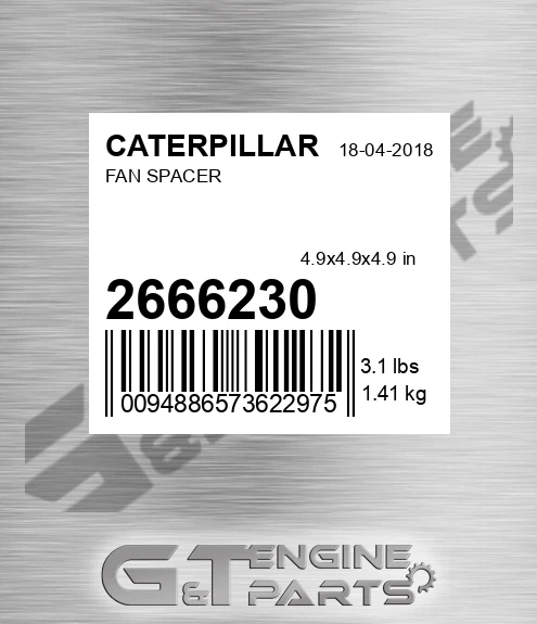 266-6230 Fan Spacer for CATERPILLAR