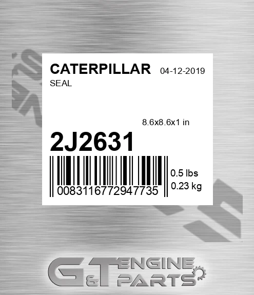 2J-2631 Seal for CATERPILLAR