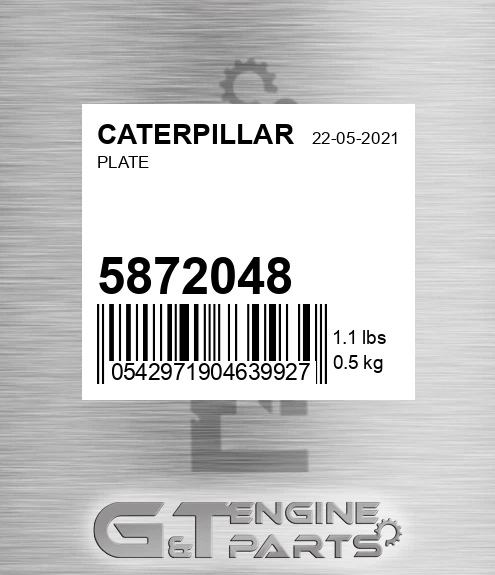 5872048 Plate