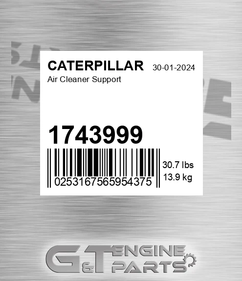 1743999 Air Cleaner Support for CATERPILLAR