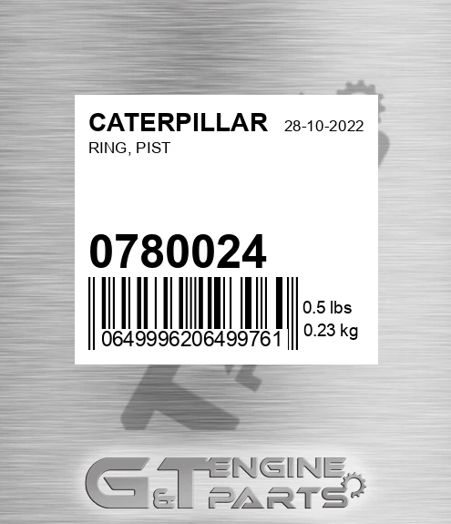 0780024 Ring, Pist