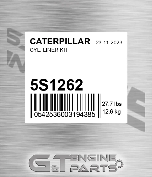 5S-1262 Cyl. Liner Kit for CATERPILLAR
