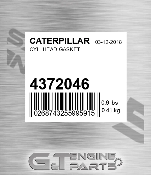437-2046 Cyl. Head Gasket