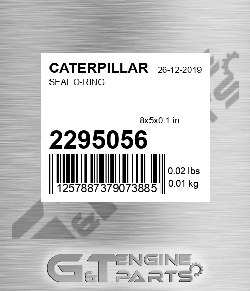 229-5056 Seal O-ring for CATERPILLAR