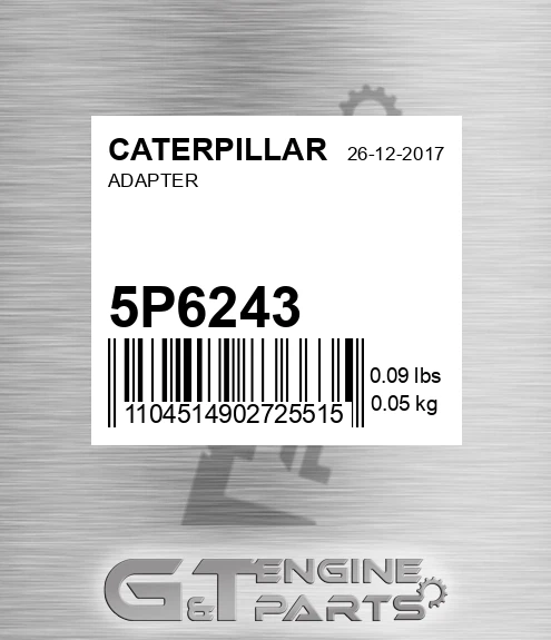 5P-6243 Adapter for CATERPILLAR